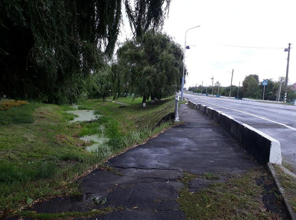 Кавня река Калинковичи, ул. Мира